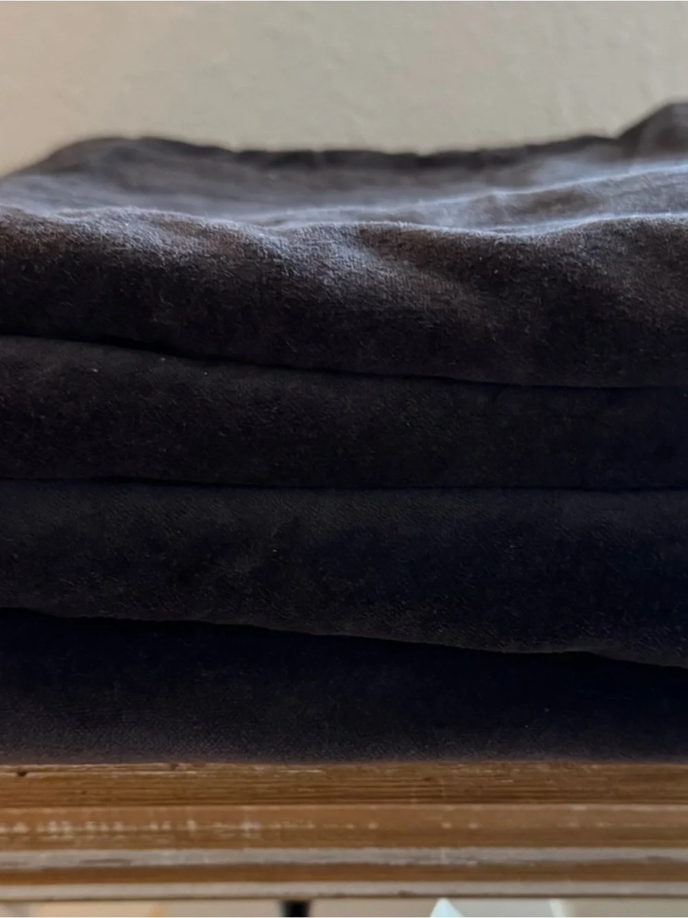 Pottery Barn Black Velvet Pillow Cover